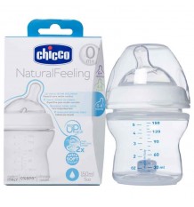 Chicco-Flasche Step Up 150 ml Normalen Ablauf von 0 Monaten
