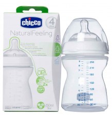 Chicco Biberon Step Up 250 ml Flujo Regulable 4 meses