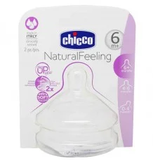 chicco tetina flujo medio 2 unidades
