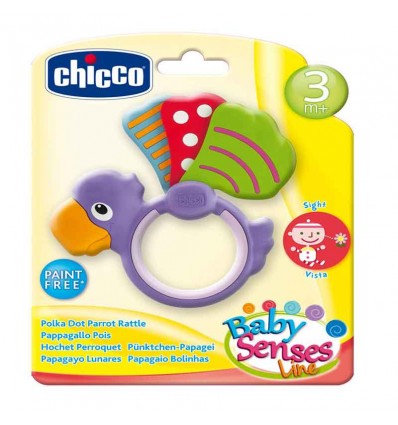 chicco papagayo sonajero