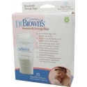 Dr Browns Bolsas de Almacenar Leche Materna 25 unds