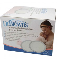 Dr browns Discos absorbentes 60 unidades
