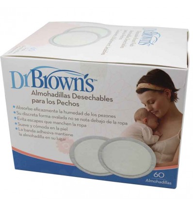 Dr browns Discos absorbentes 60 unidades