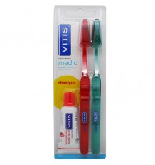 Vitis Toothbrush Half Pack Duplo 2 Units