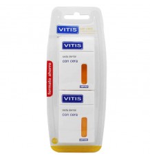 Vitis Dental Floss with Wax Pack Duplo