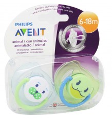 Avent Pacifiers Animals 6 - 18 months