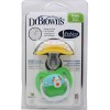 Dr browns Sucette Orthodontique nouveau-né Jaune