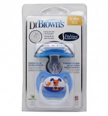 Dr Browns Sucette Empêcher 6-18 mois, 2 unités