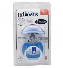 Dr Browns Chupete Prevent 18 meses 2 unidades