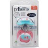 Dr Browns Pacifier Prevent 18 months, pink