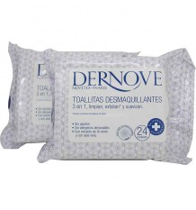 Dernove Pads Desmaquillantes 24 units Duplo