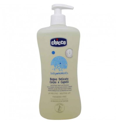 Chicco Gel Limpiador Cabello Cuerpo 500 ml