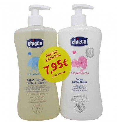 Chicco Pack Gel limpiadopr locion corporal