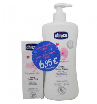 Chicoo pack Crema cuerpo y crema de frio viento