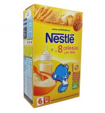 Nestle Cereales Papilla 8 Cereales Miel 600 g