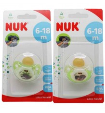 Nuk Chupete Libro de La Selva Latex 6-18 meses