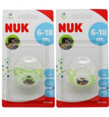 Nuk Sucette Livre de la jungle en Silicone 6-18 mois