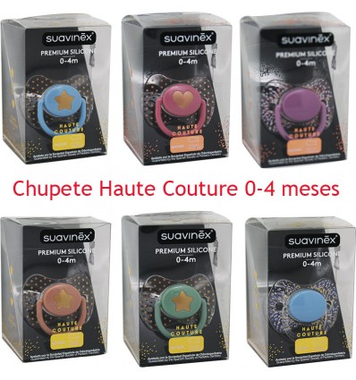 Suavinex Haute Couture Pacifier Silicone 0-4 months