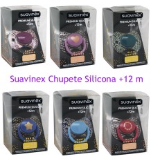 Suavinex Haute Couture Pacifier Silicone 12 months