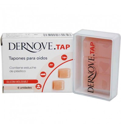 Dernove Tap Tapones Silicona 6 Unidades