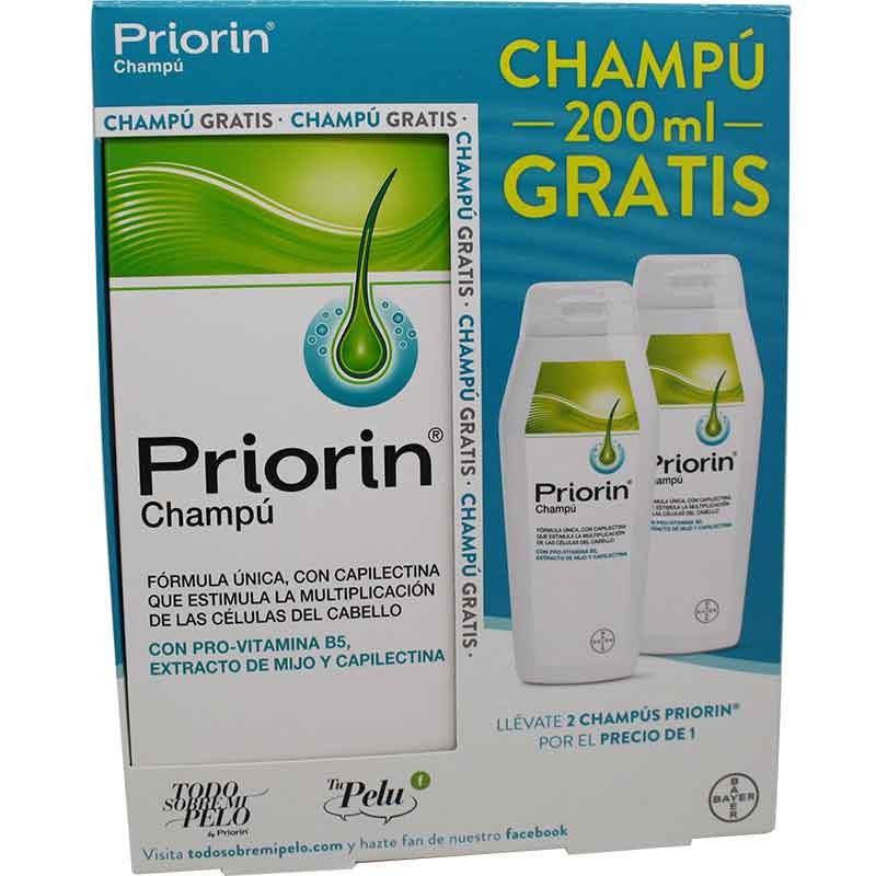 Priorin Champu 200 ml duplo mejor Precio y Oferta en Farmaciamarket.
