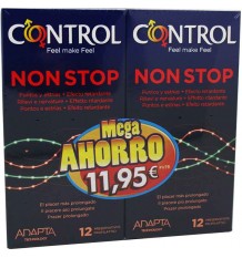 Control Preservativos Non Stop 12+12 Duplo Promocion