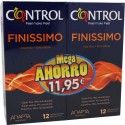 Control Preservativos Finissimo 12+12 Duplo Promocion