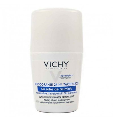 Vichy Desodorante Sin Sales de Aluminio Tacto Seco 50 ml