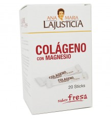 Ana Maria Lajusticia Colageno com Magnésio Sticks Morango