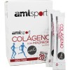 Amlsport Collagen with Magnesium, Vitamin C Strawberry 20 Sticks