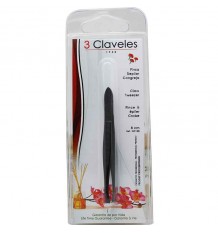 3 Claveles Pinza Depila Crangrejo 8 cm Negra