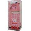 Bottle pink white dog