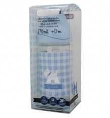Suavinex Bottle Latex Blue 3 Positions 270 ml