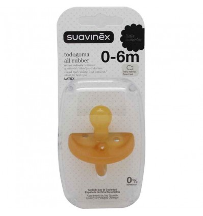 Suavinex Chupete Latex Todogoma Redonda recien nacido Suavinex Chupete Latex Todogoma Redonda recien nacido
