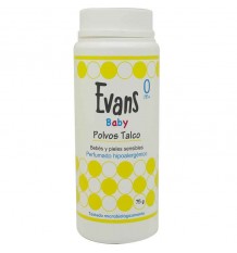 Evans Baby Polvos de Talco 75 gramos