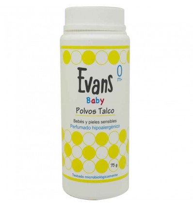 Evans Baby Pó de Talco 75 gramas