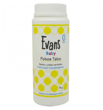 Evans Baby Talcum Powder 75 grams