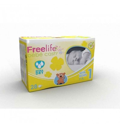 freelife Cash-Baby Windel Neugeborenen 2-4 Kg 28 Einheiten