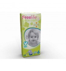 Freelife Bebe Cash Pañal Talla 6 +18 Kg 44 unidades