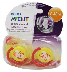 Avent Pacifiers Silicone Spain 6-18 months