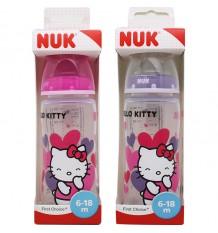 Nuk Biberon Silicona Hello Kitty 2L 300 ml