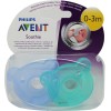 Avent Sucette Soothie 0-3 Mois bleu