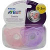 Avent Schnuller Soothie 0-3 Monate, rosa