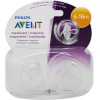 Avent Pacifiers Translucent 6-18 months white