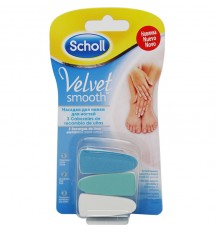Dr Scholl Velvet Recambios Lima Electronica Uñas 3 Unidades