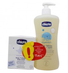 Chicco Gel Cabeza Cuerpo Agua de colonia Pack Promocion