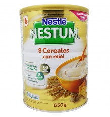 Nestum 8 Cereales Miel Lata 650 g