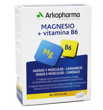 Arkovital Magnesio Vit b6 30 Arkocapsulas