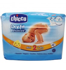 Chicco Diaper Mini Size 2 3-6 kg 25 Units