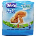 Chicco Pañales Midi Talla 3 4-9 kg 21 Unidades